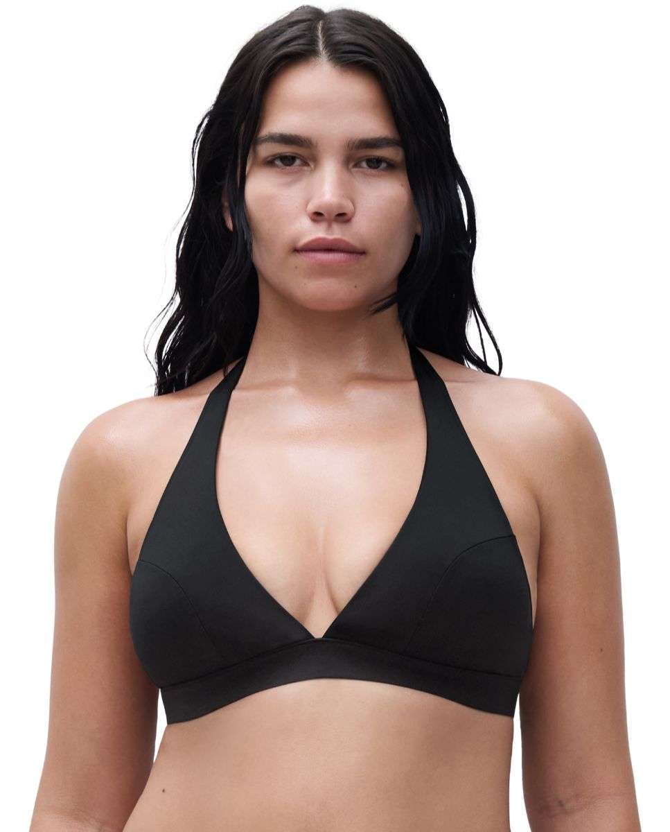 Chantelle - Top de bikini triángulo sin aros con tejido spacer en las copas de la línea Icon.