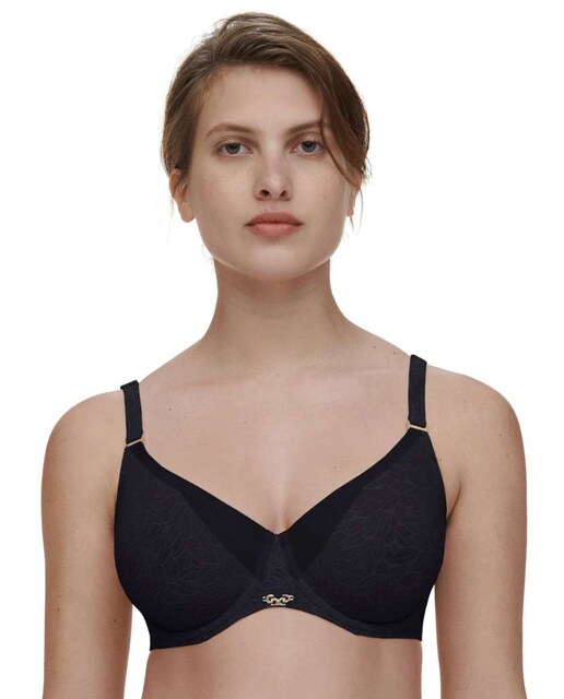 Imagen 0 de Sujetador con aros de capacidad y encaje efecto segunda piel línea Pure Lace
