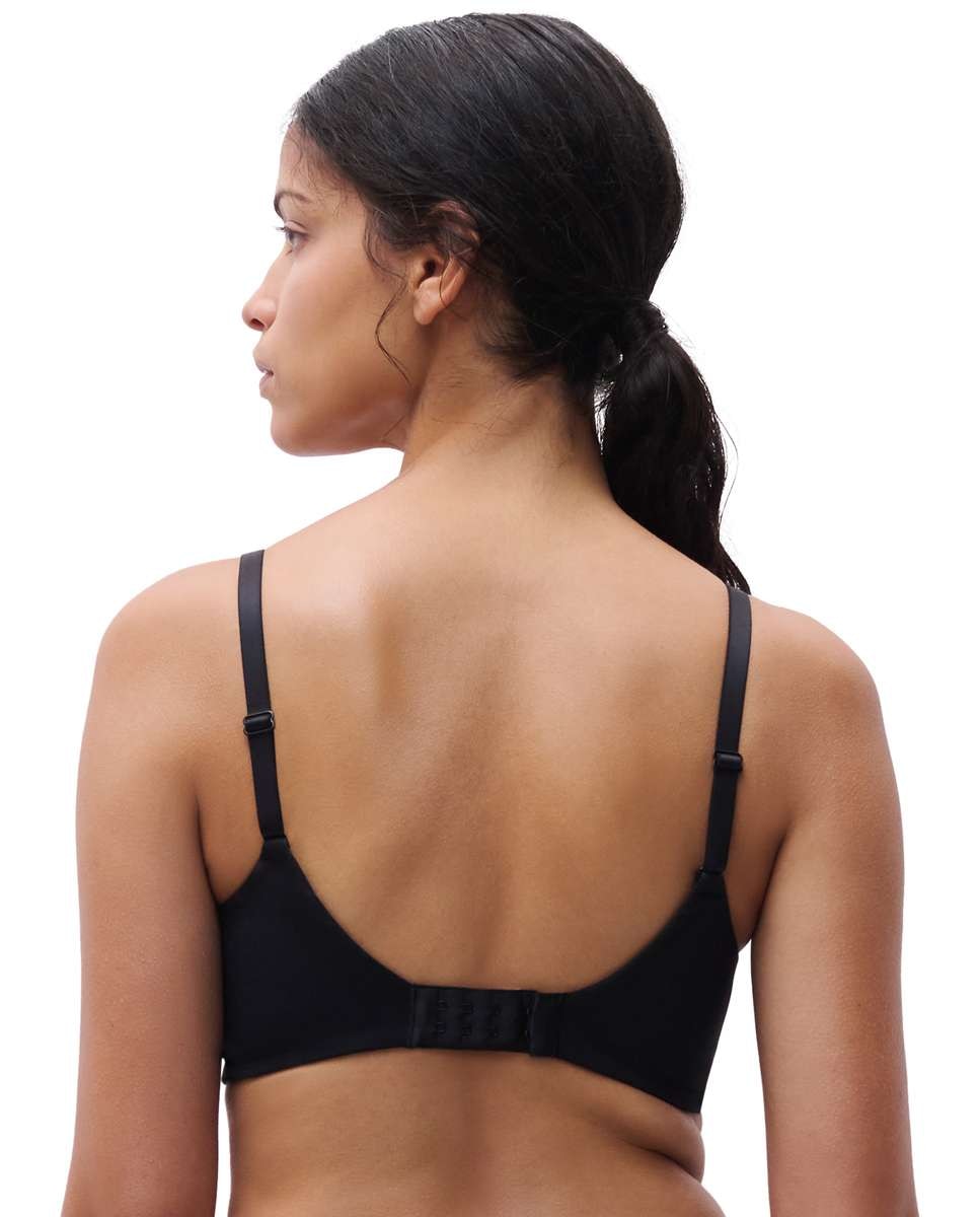 Sujetador sin aros de mujer con relleno efecto invisible línea easy bliss - Chantelle - Negro Negro-2