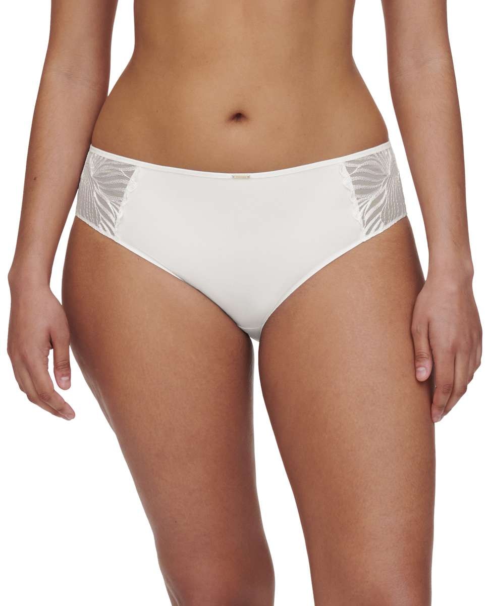 Braga de mujer clásica con encaje floral y transparencias línea legend - Chantelle - Crudo Crudo-1