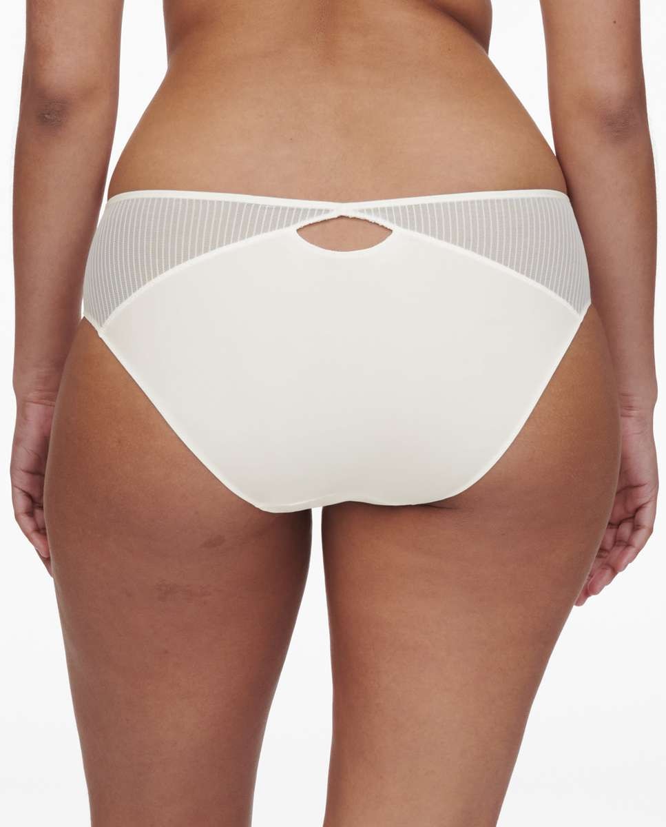 Braga de mujer clásica con encaje floral y transparencias línea legend - Chantelle - Crudo Crudo-2
