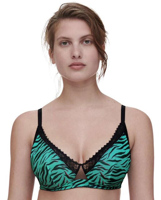 Imagen 0 de Sujetador sin aros estampado animal print de la línea Pulse