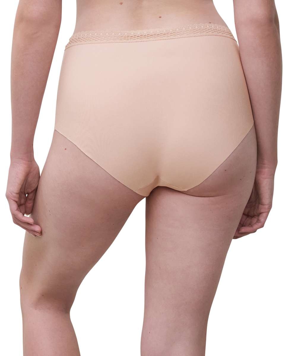 Braga de mujer alta con cintura de encaje línea cozy chic - Chantelle - Nude Nude-2