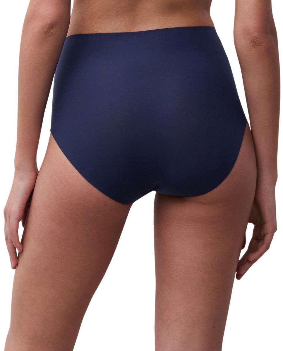 Braga de mujer alta efecto segunda piel sin costuras softstretch - Chantelle - Azul oscuro Azul oscuro-2