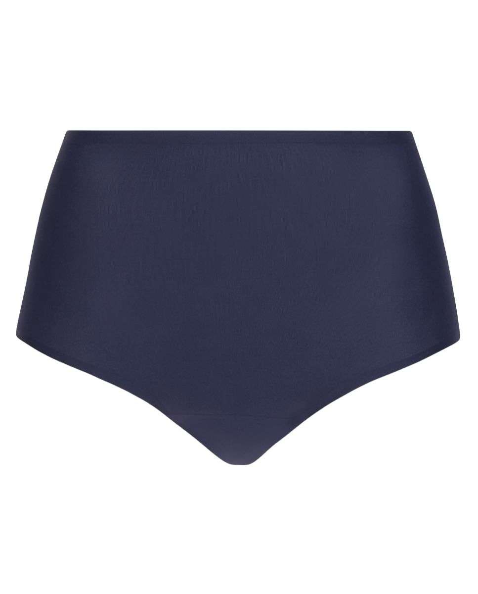 Braga de mujer alta efecto segunda piel sin costuras softstretch - Chantelle - Azul oscuro Azul oscuro-3