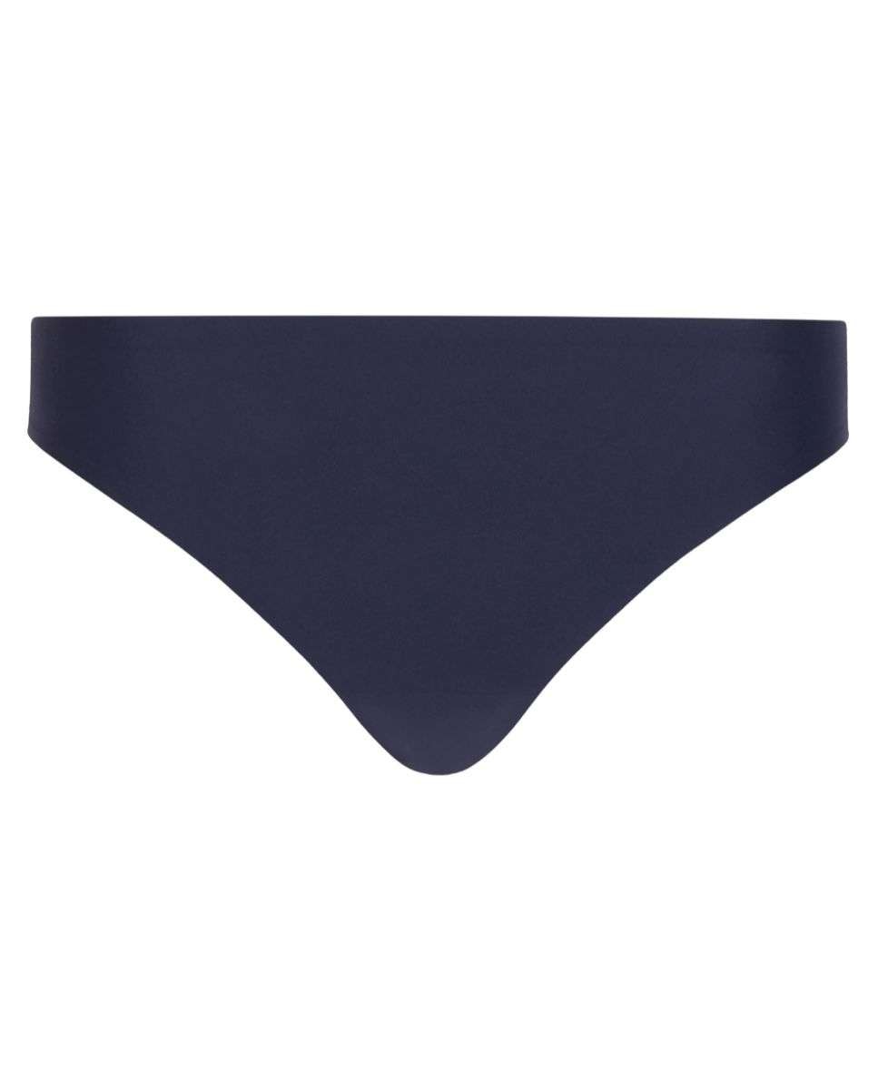 Tanga de mujer efecto segunda piel sin costuras línea softstretch - Chantelle - Azul oscuro Azul oscuro-4