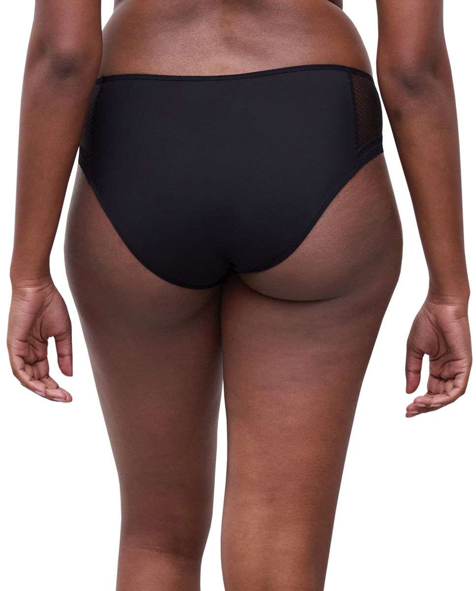 Braga de mujer con malla de nido de abeja de la línea romance - Chantelle - Negro Negro-2