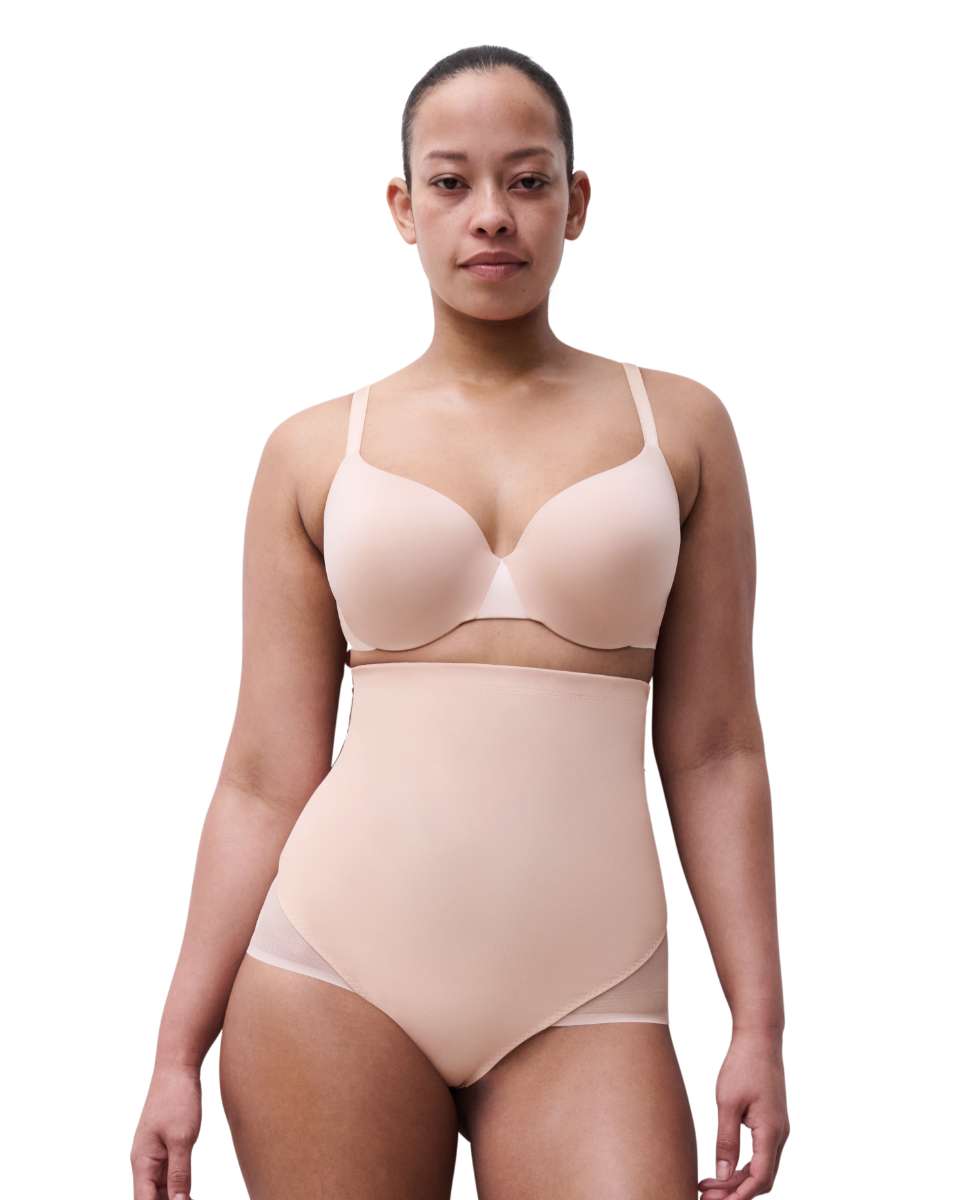 Faja reductora de mujer braga alta extra fuerte línea glam shapping - Chantelle - Beige Beige-1