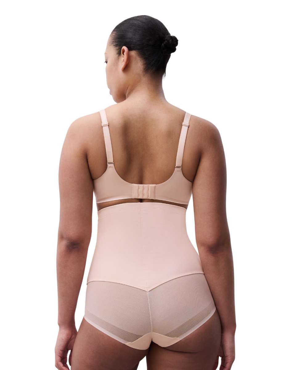 Faja reductora de mujer braga alta extra fuerte línea glam shapping - Chantelle - Beige Beige-2