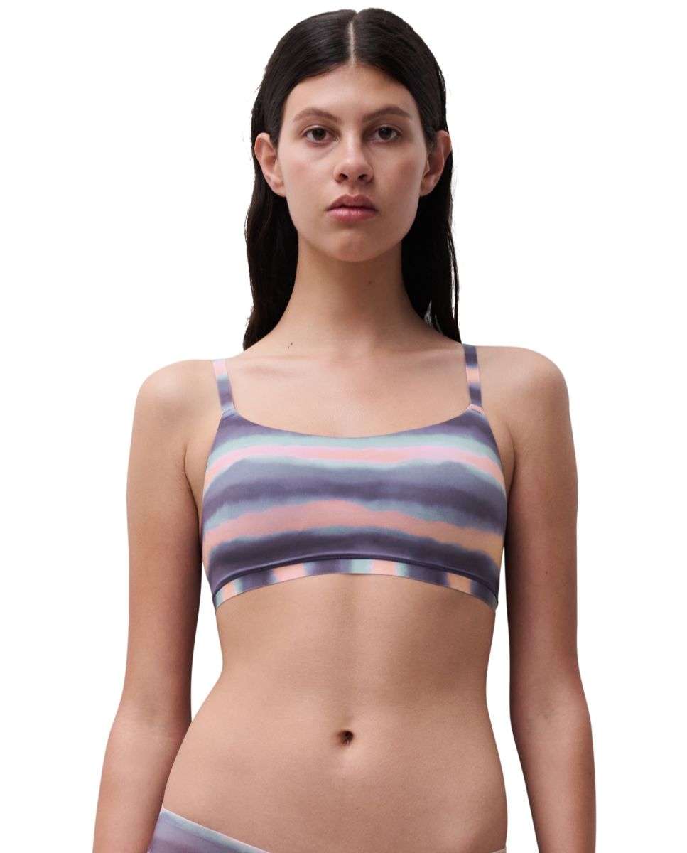 Sujetador bralette de mujer sin aro y con relleno efecto segunda piel softstretch - Chantelle - Multicolor Multicolor-2