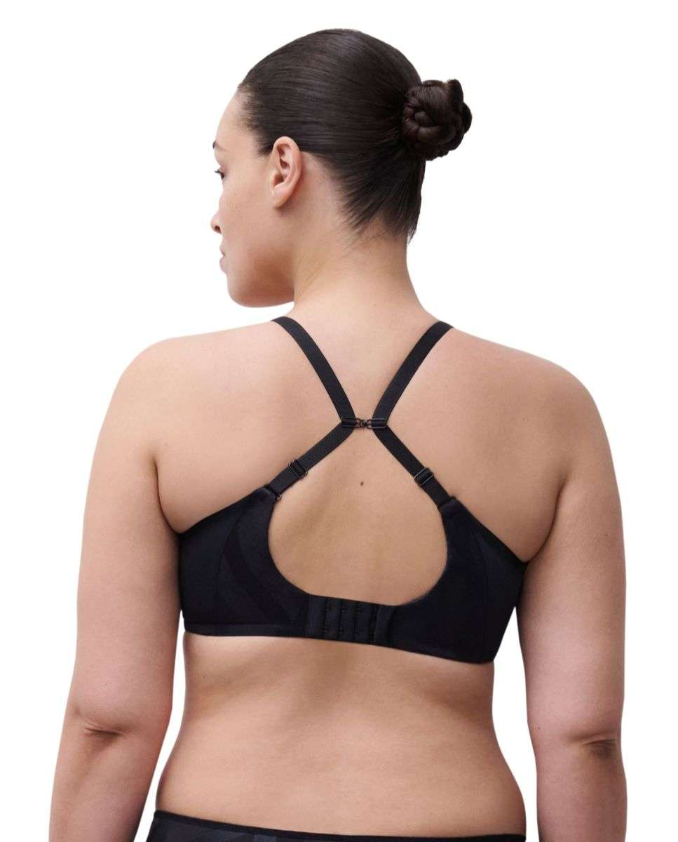 Sujetador con aro de capacidad línea glaze - Chantelle - Negro Negro-2