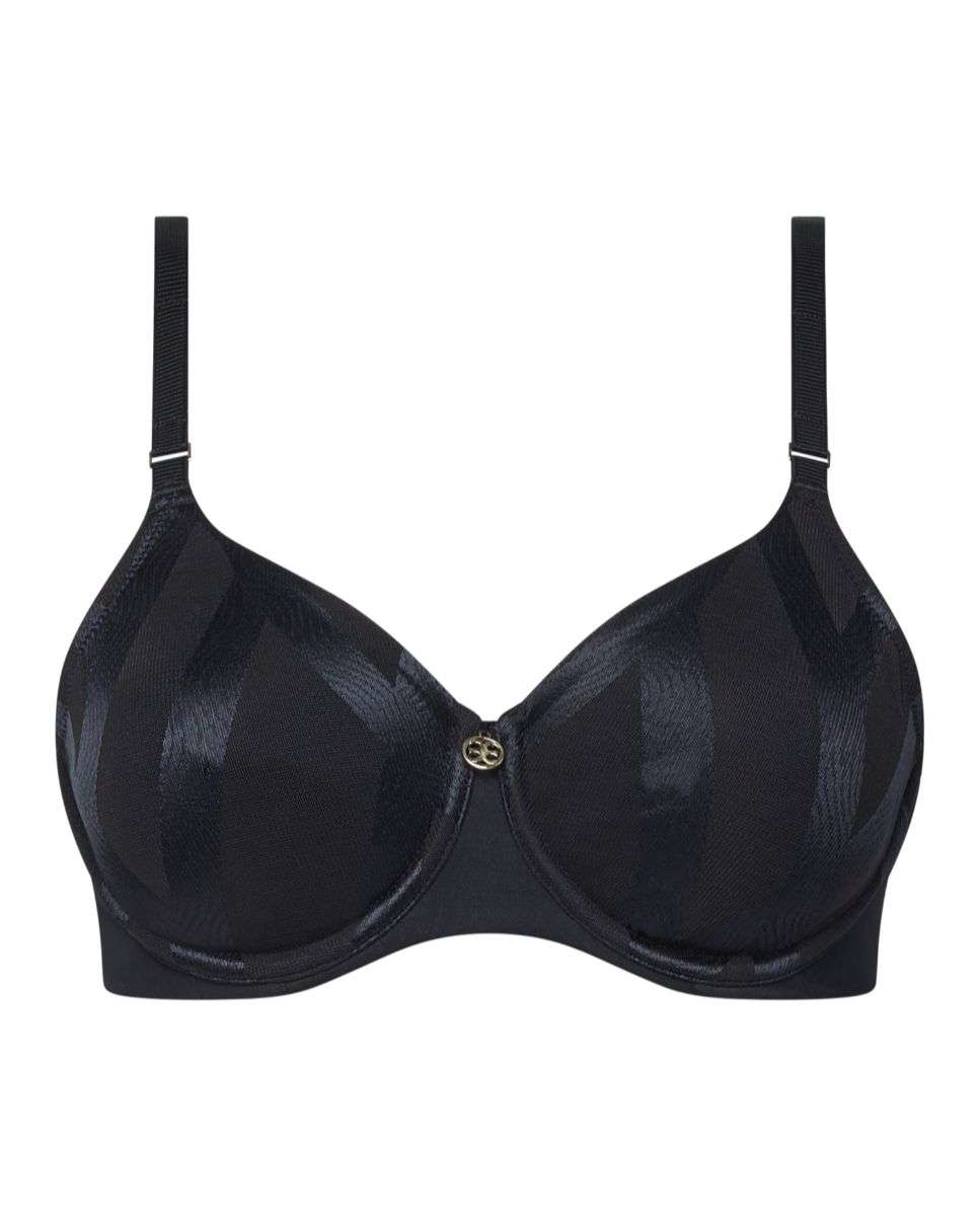 Sujetador con aro de capacidad línea glaze - Chantelle - Negro Negro-5