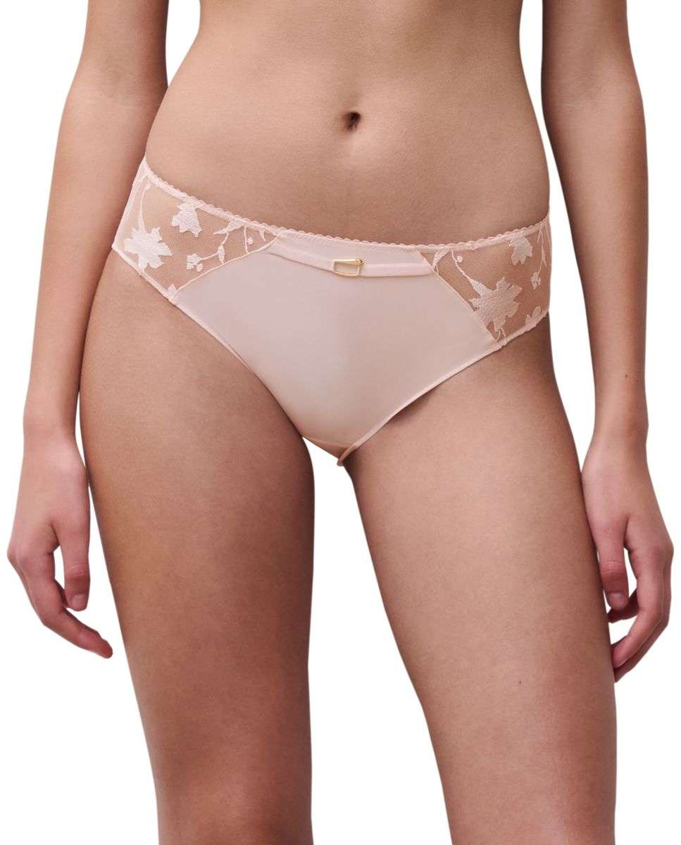 Imagen 1 de Braga de mujer clásica con encaje floral y tul línea idyll - Chantelle - Rosa Rosa