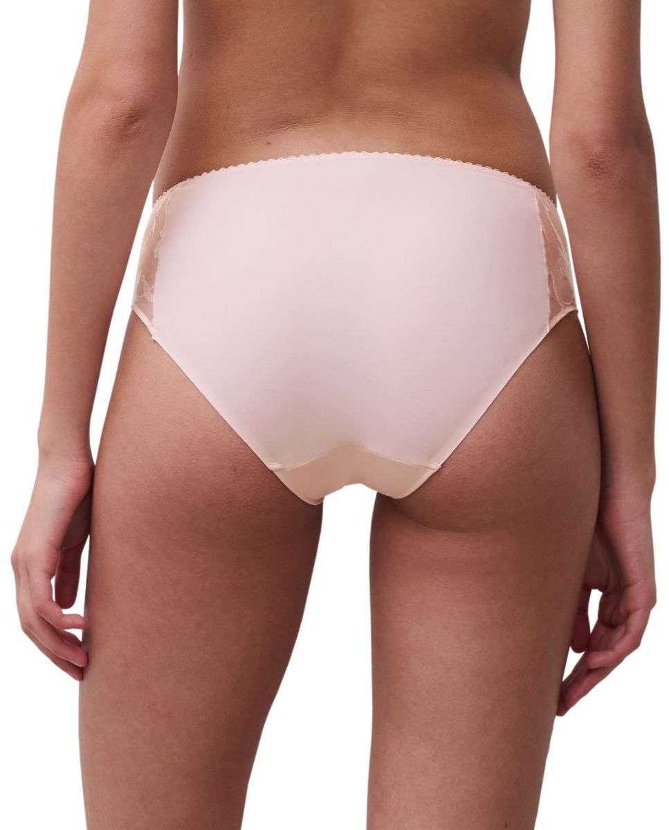 Imagen 2 de Braga de mujer clásica con encaje floral y tul línea idyll - Chantelle - Rosa Rosa