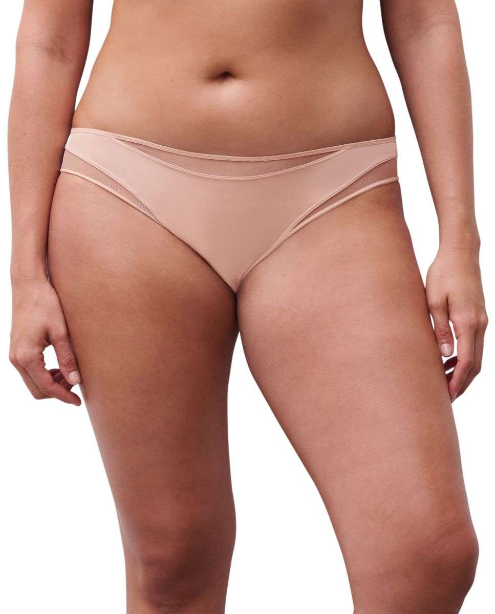 Braguita de sujeción con superposiciones ultraplanas línea halo - Chantelle - Nude Nude-1