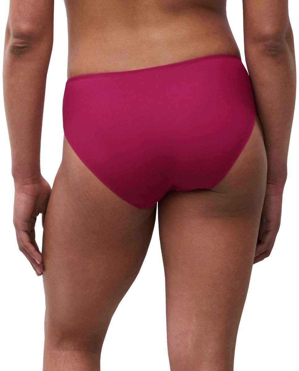Braga de mujer con encaje de la línea origins - Chantelle - Rojo cereza Rojo cereza-2