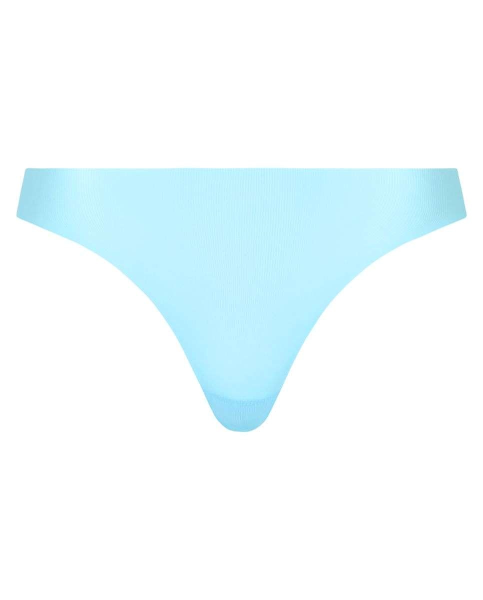 Tanga de mujer ultrafino de corte láser sin costuras línea pulpies - Chantelle - Azul claro Azul claro-3