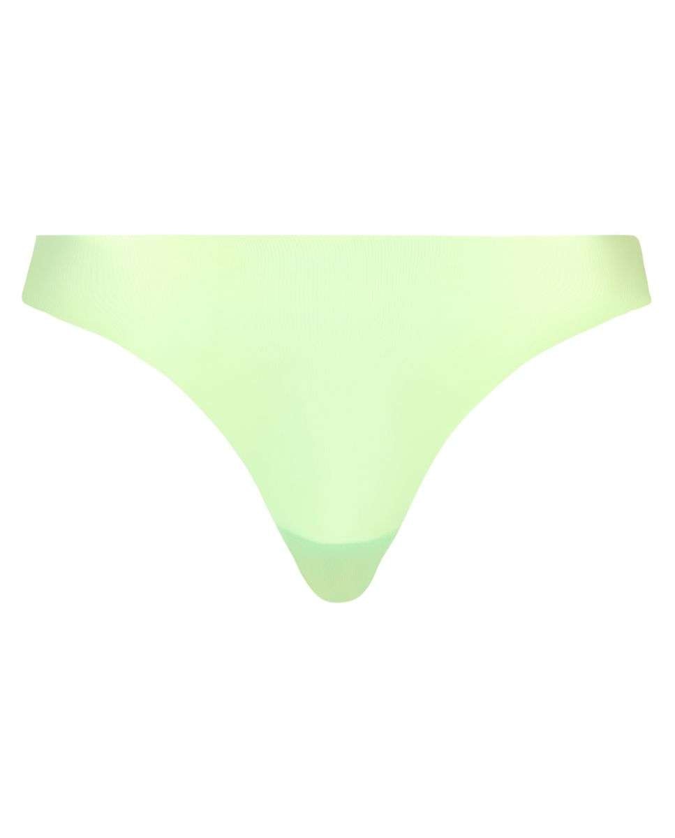 Tanga de mujer ultrafino de corte láser sin costuras línea pulpies - Chantelle - Verde claro Verde claro-3