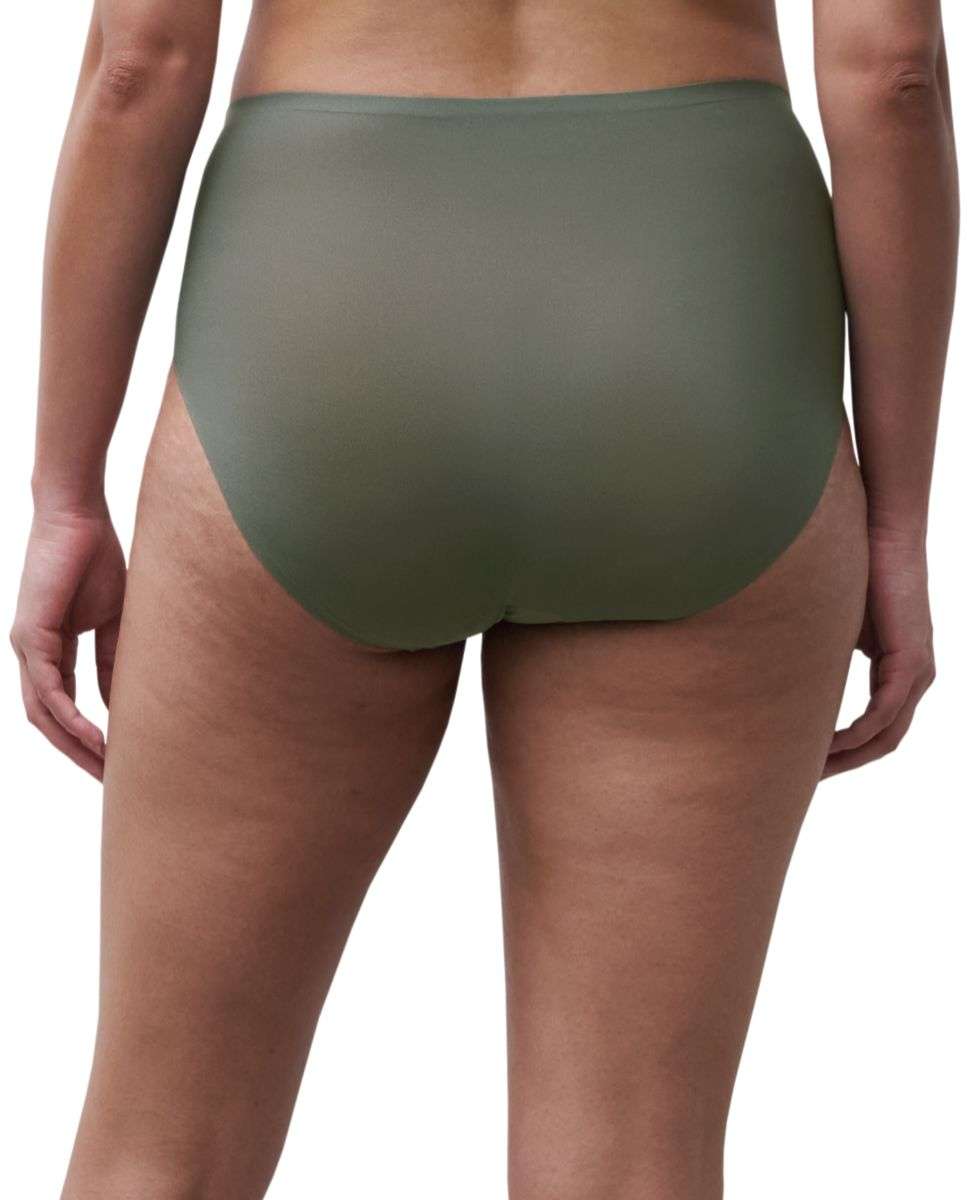 Braga alta de mujer efecto segunda piel sin costuras línea softstretch - Chantelle - Kaki Kaki-2