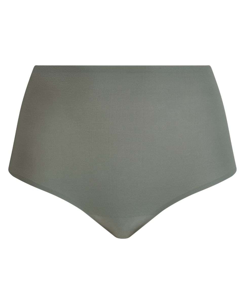 Braga alta de mujer efecto segunda piel sin costuras línea softstretch - Chantelle - Kaki Kaki-3