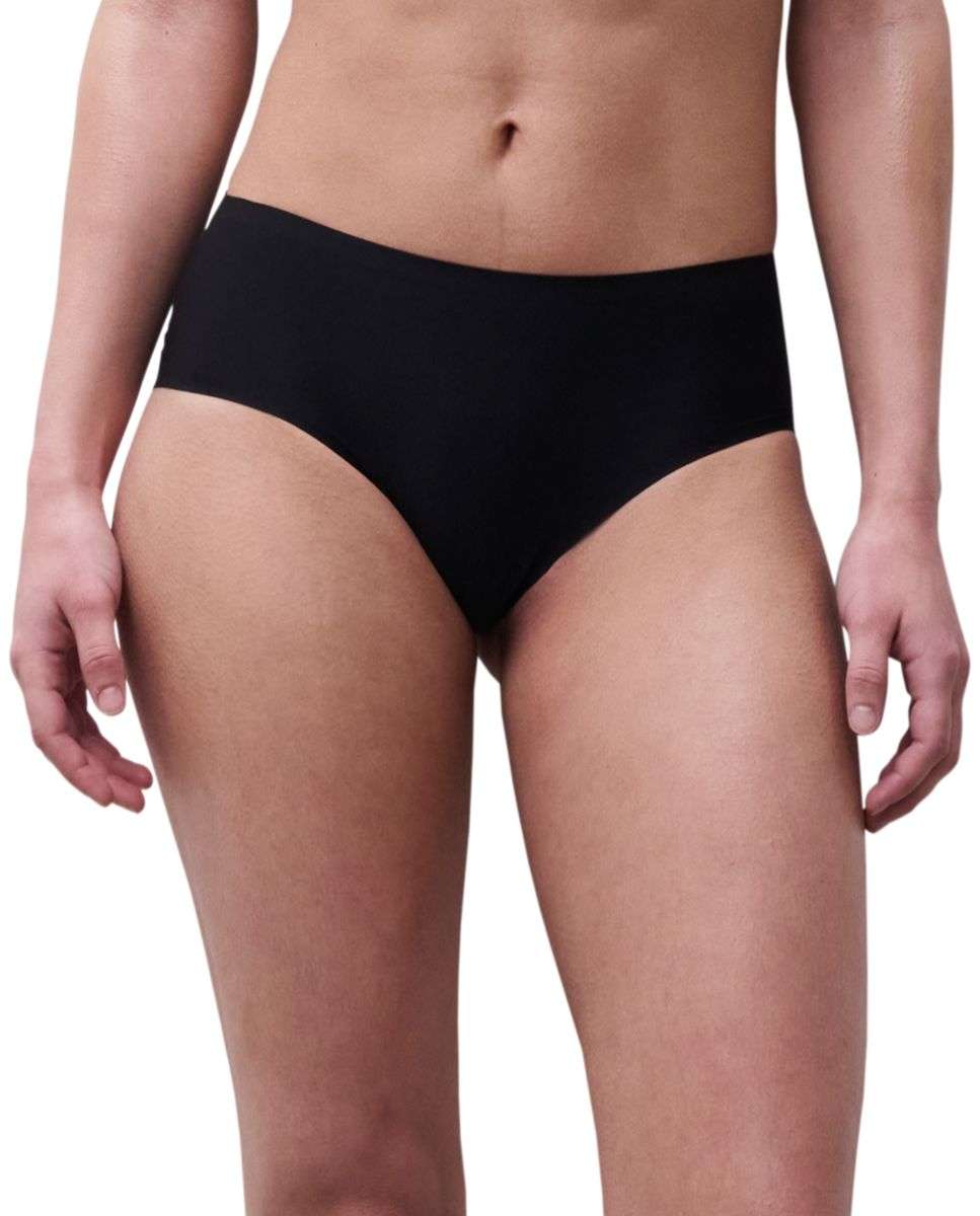 Imagen 0 de Culotte clásico sin costuras efecto segunda piel línea softstretch Negro