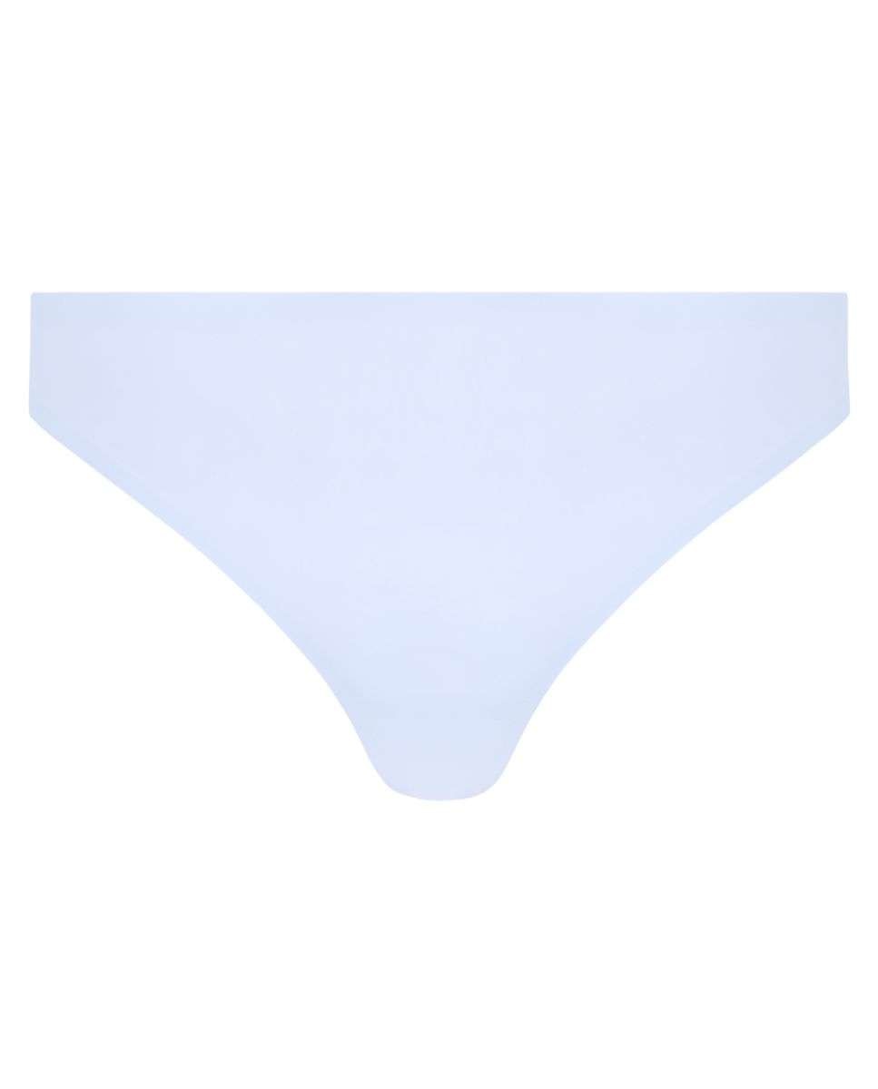 Tanga de mujer efecto segunda piel sin costuras línea softstretch - Chantelle - Azul claro Azul claro-3