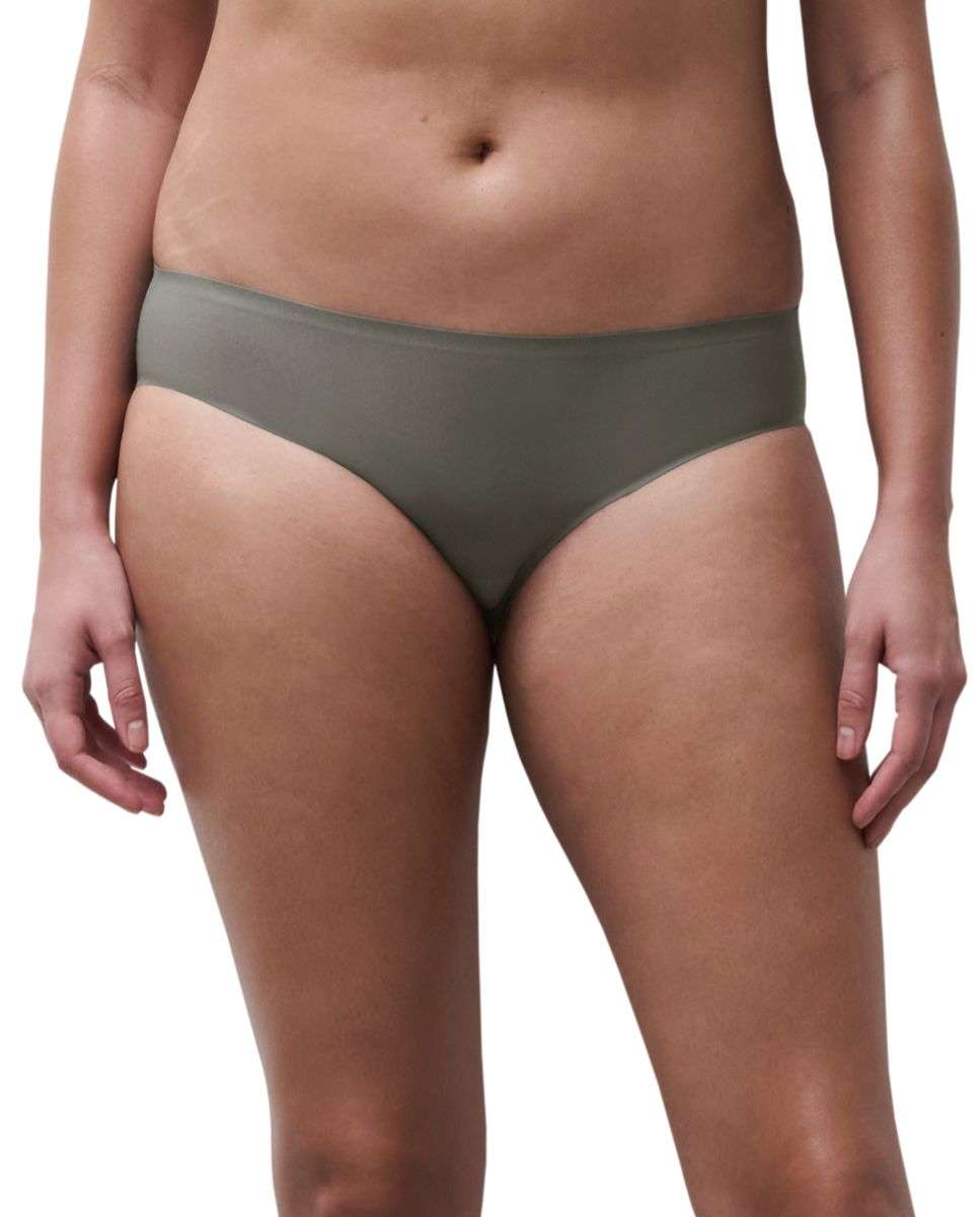 Braga de mujer clásica sin costuras efecto segunda piel softstretch - Chantelle - Kaki Kaki-1