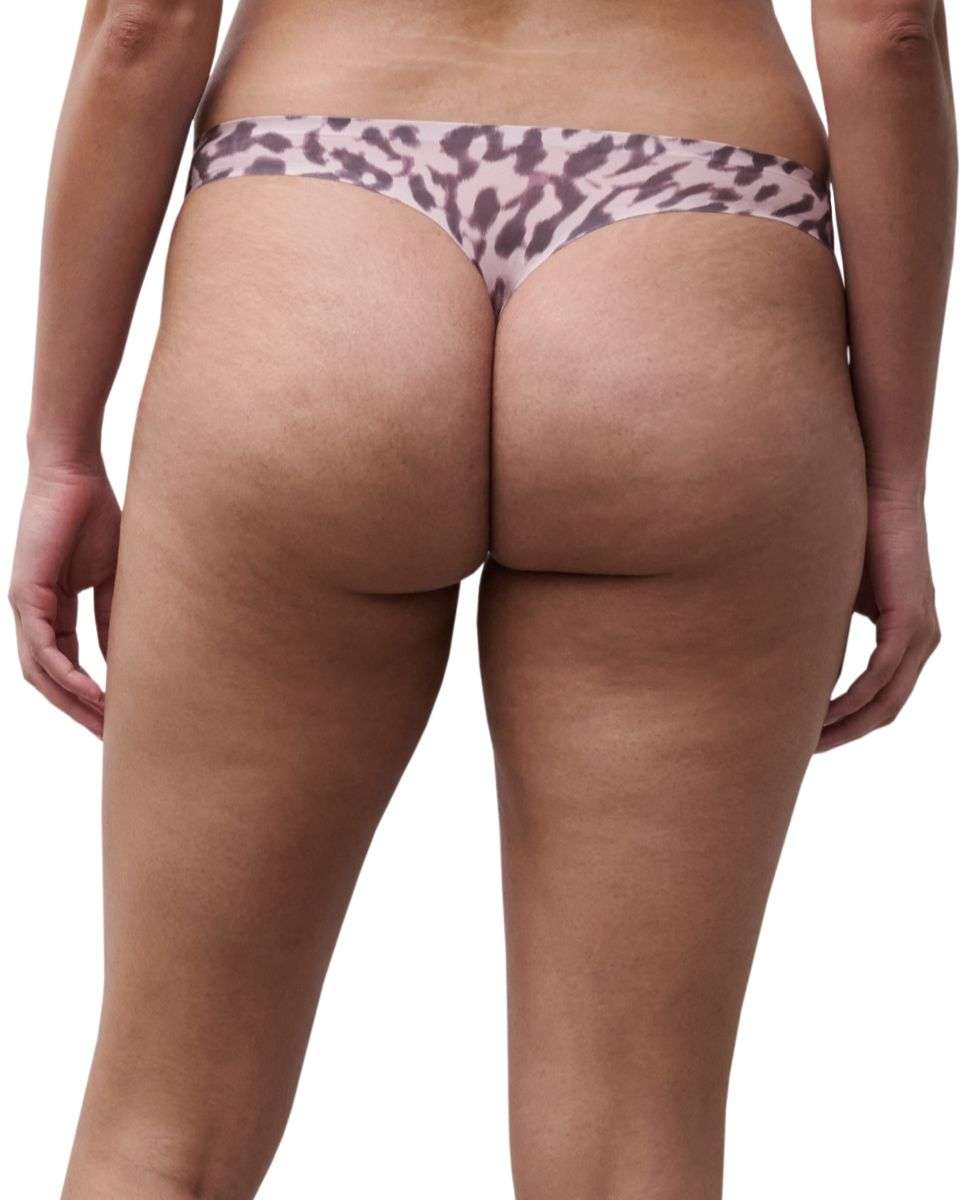 Imagen 2 de Tanga de mujer sin costuras efecto segunda piel línea softstretch - Chantelle - Maquillaje Maquillaje
