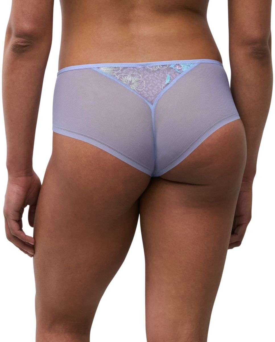 Culotte con bordado floral y anima pint línea daydream - Chantelle - Azul Azul-2