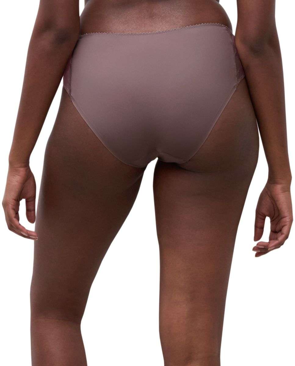 Imagen 2 de Braga de mujer clásica con encaje floral y tul línea idyll - Chantelle - Topo Topo