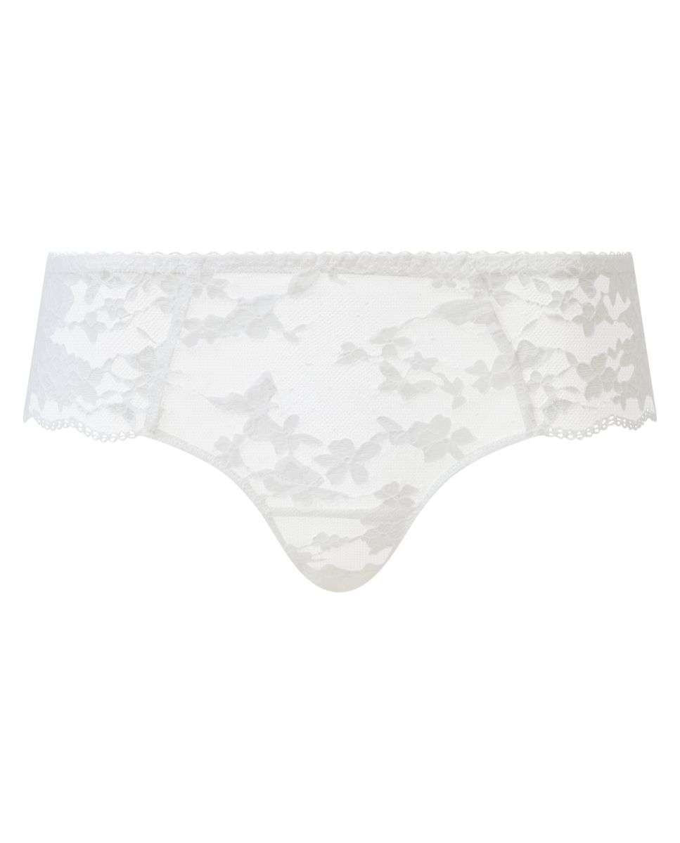 Culotte de mujer con encaje floral suave con un diseño moderno y cómodo de la línea kiss - Chantelle - Crudo Crudo-4