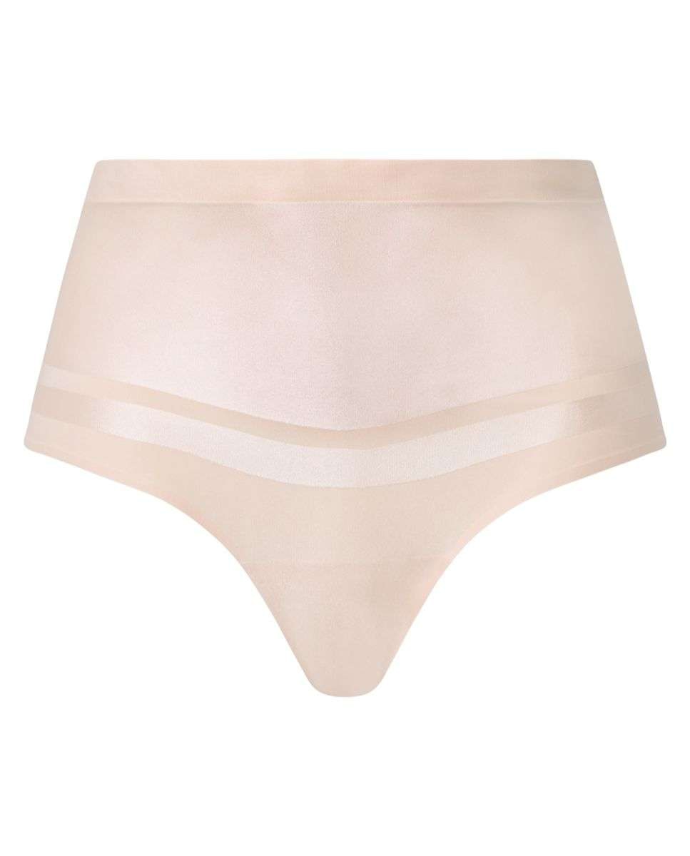 Braga reductora de mujer escoatada sin costuras de la línea brilliant shapping - Chantelle - Beige Beige-3