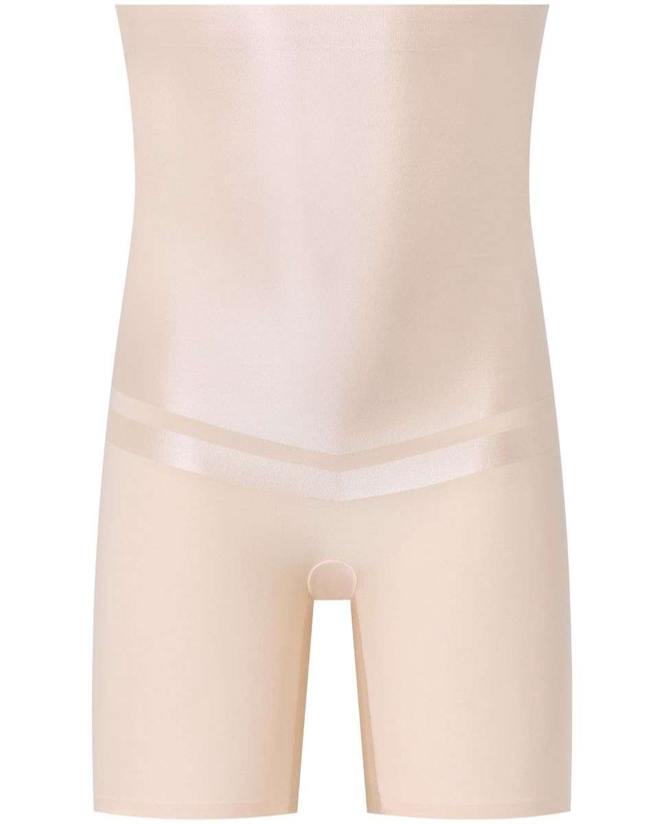 Pantalón faja de mujer de talle muy alto, sin costuras de la línea brilliant shapping - Chantelle - Beige Beige-3