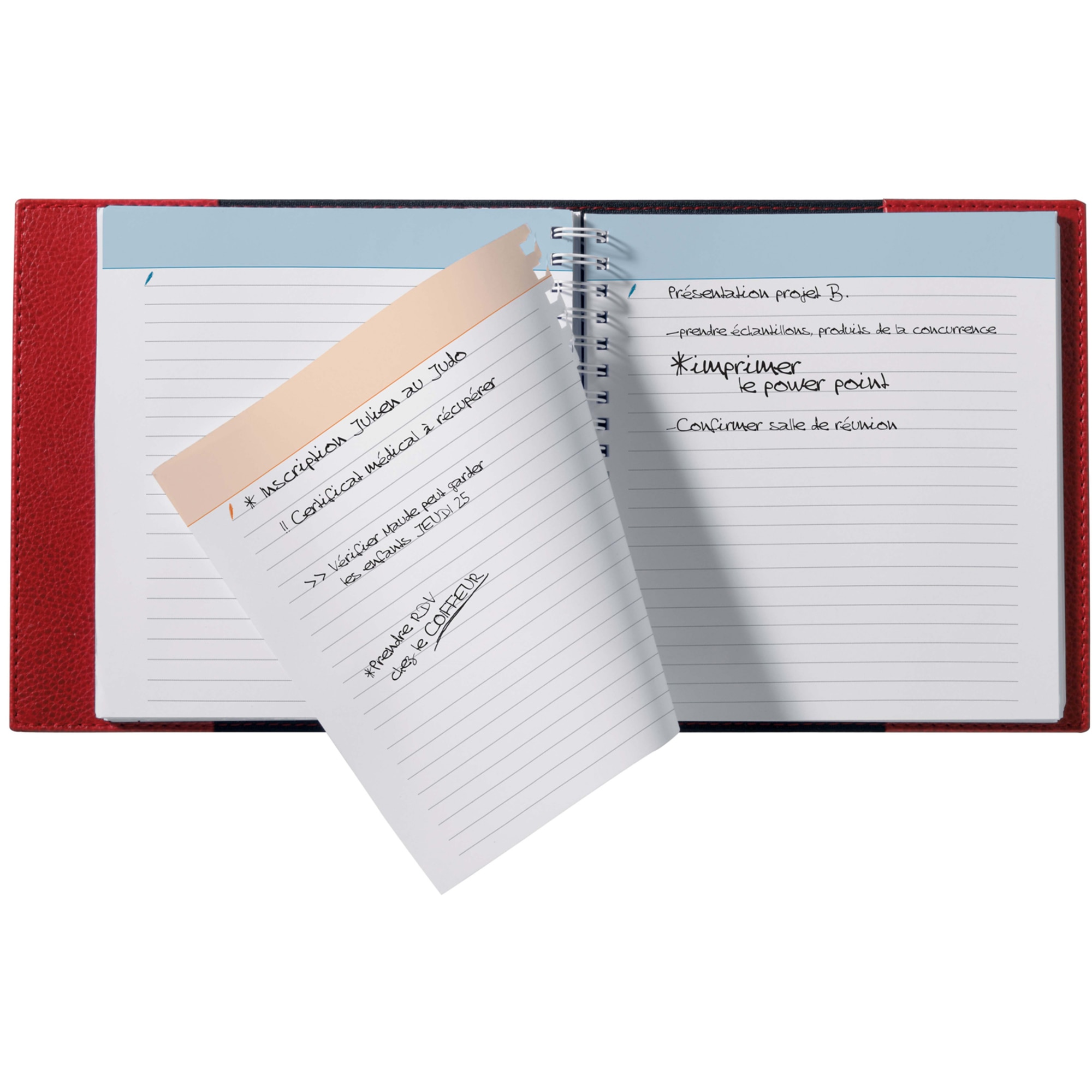 Recambio de Hojas de notas Time & Life Pocket TIME & LIFE - Rayado horizontal, A6 - 10x15cm - Quo Vadis 539057Q - Blanco -.