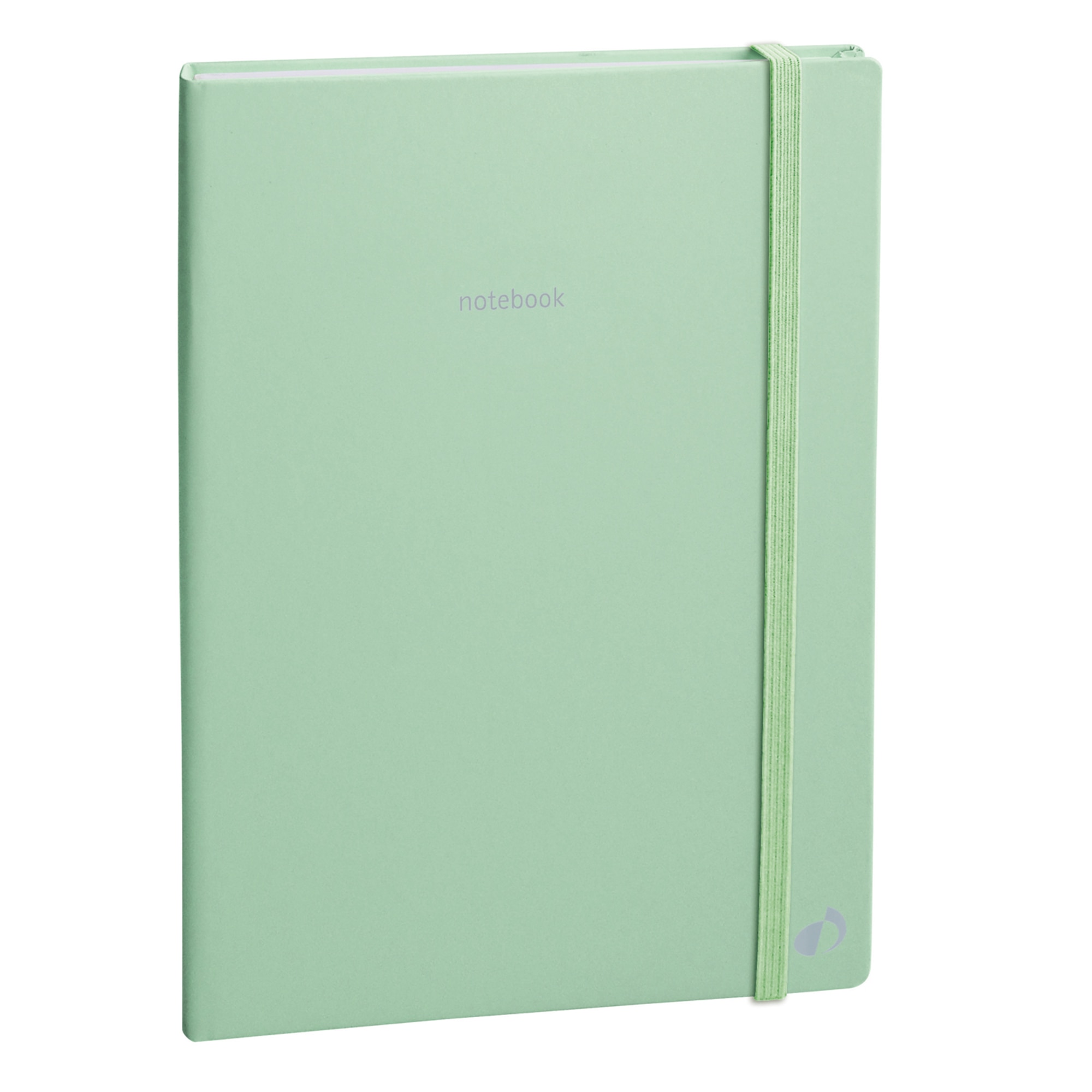Cuaderno de notas PASTEL - Rayado horizontal, A5 - 15x21cm - Quo Vadis 2371142Q - Verde.