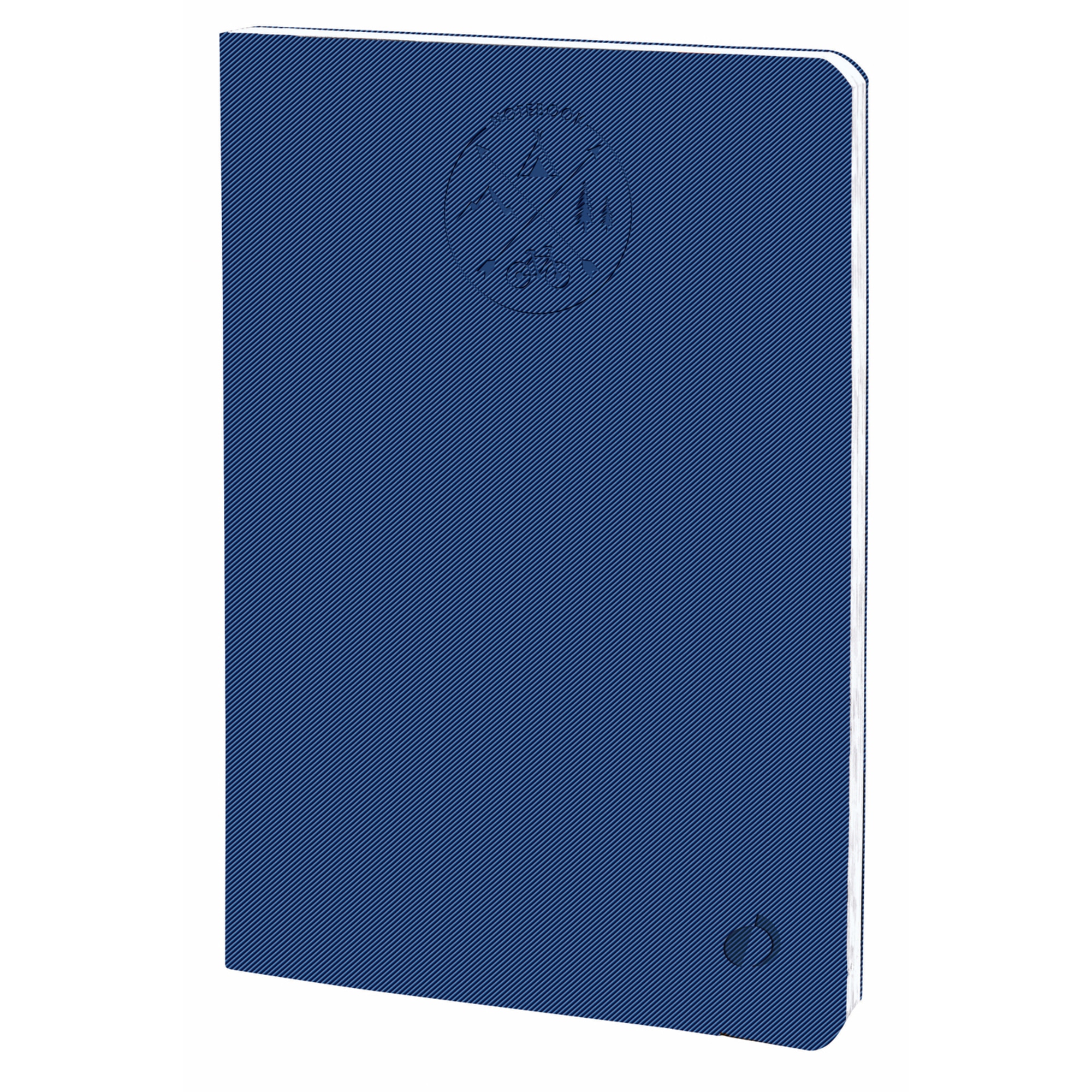 Cuaderno de notas EVEREST - Rayado horizontal, A5 - 15x21cm - Quo Vadis 2371146Q - Denim.