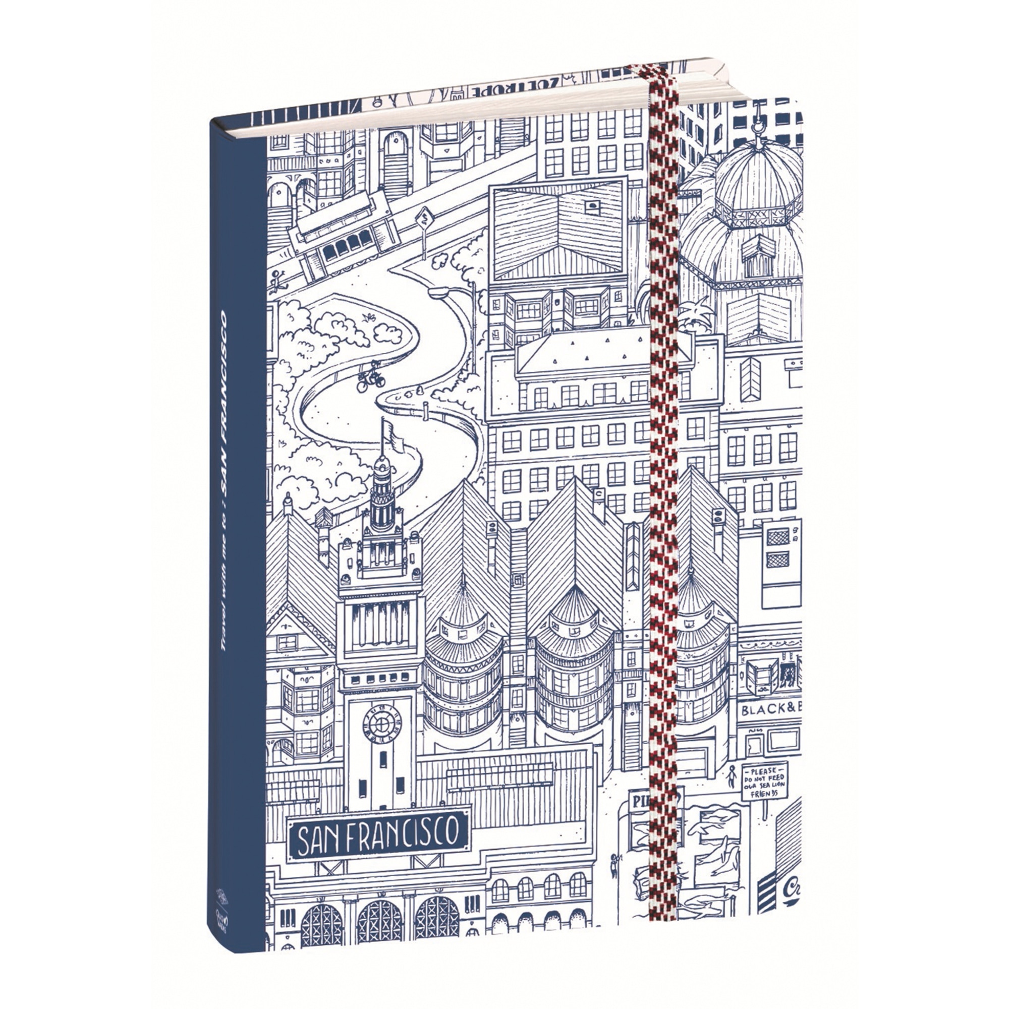 Cuaderno de notas DOCTEUR PAPER - Rayado horizontal, A5 - 15x21cm - Quo Vadis 2371153Q - San Francisco.