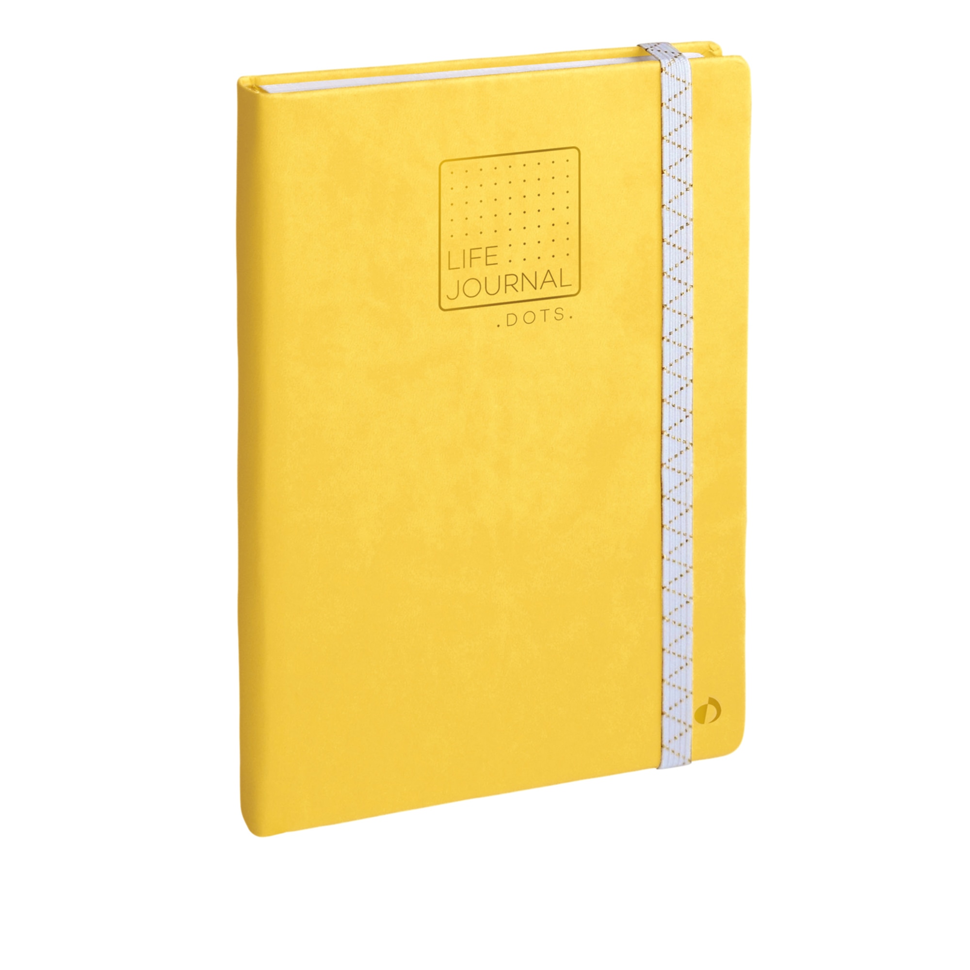 Life Journal (Técnica del Bullet journal) LIFE JOURNAL - DOTS, A5 - 15x21cm - Quo Vadis 2371185Q - Amarillo - Multilingüe.