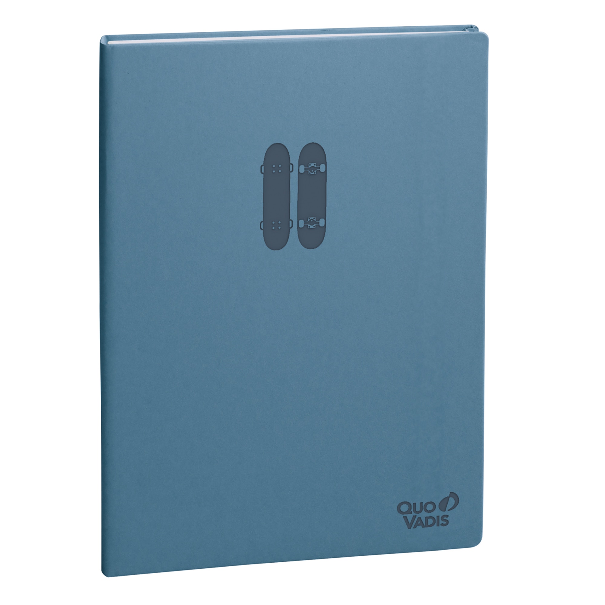 Cuaderno de notas PACO - Rayado horizontal, A5 - 15x21cm - Quo Vadis 2371274Q - Azul.
