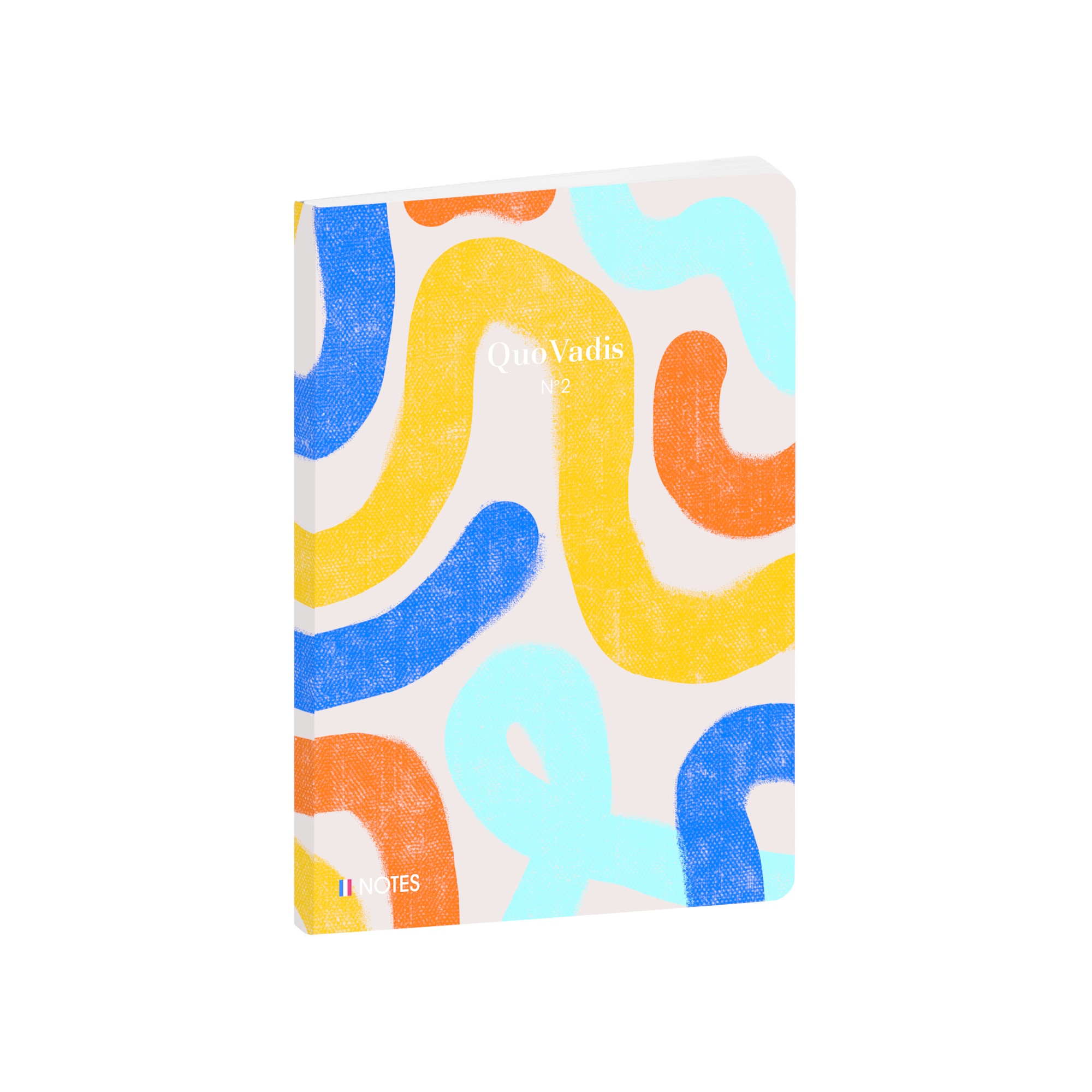 Cuaderno de notas ICONIQUE - Rayado horizontal, A5 - 15x21cm - Quo Vadis 2371306Q - Serpentina (Nº2).