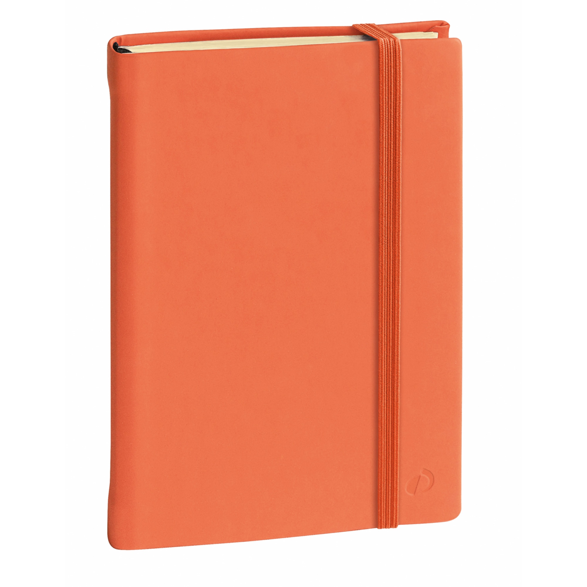 Cuaderno de notas SILK - Rayado horizontal, A6 - 10x15cm - Quo Vadis 2371337Q - Naranja.