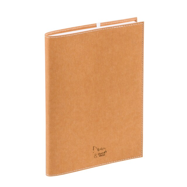 Imagen 0 de Cuaderno de notas NELIE - Rayado horizontal, A5+ - 16x24cm - Quo Vadis 2371343Q - Marrón