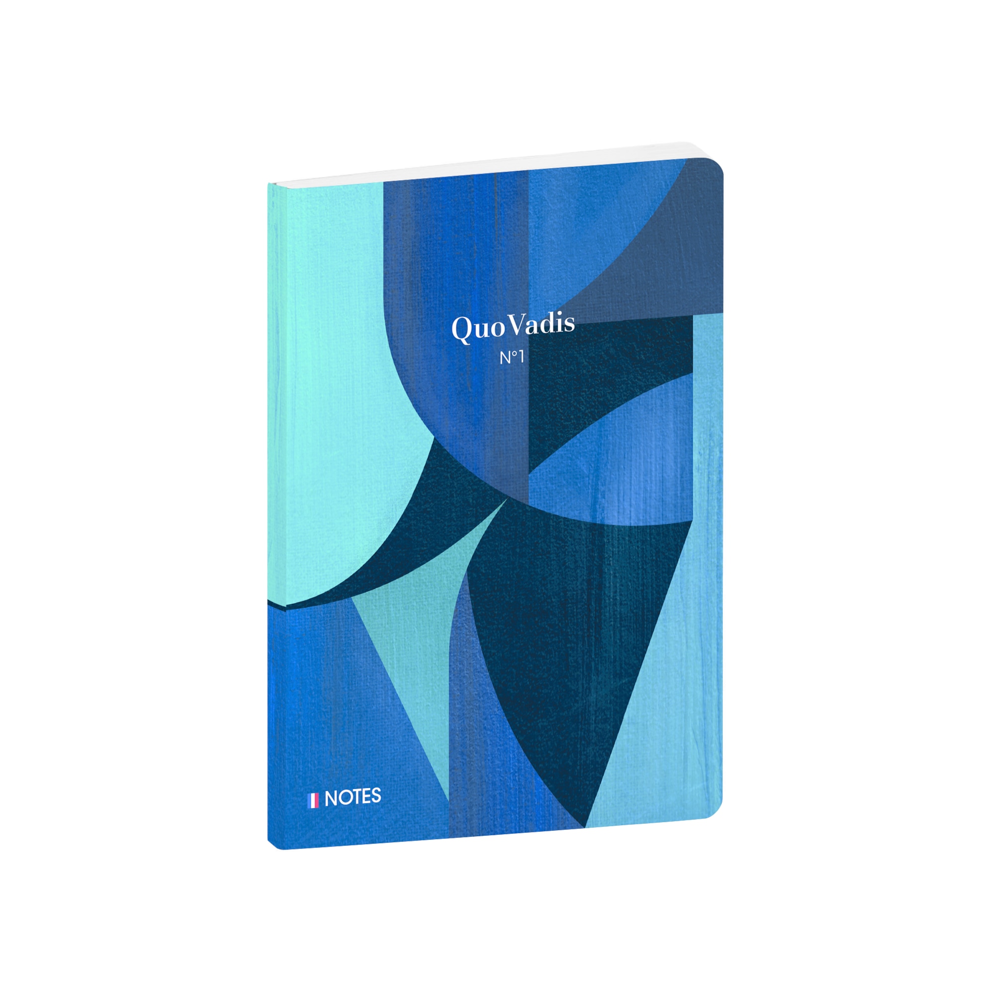 Cuaderno de notas ICONIQUE - Rayado horizontal, A5 - 15x21cm - Quo Vadis 2371355Q - Cubismo (Nº1).