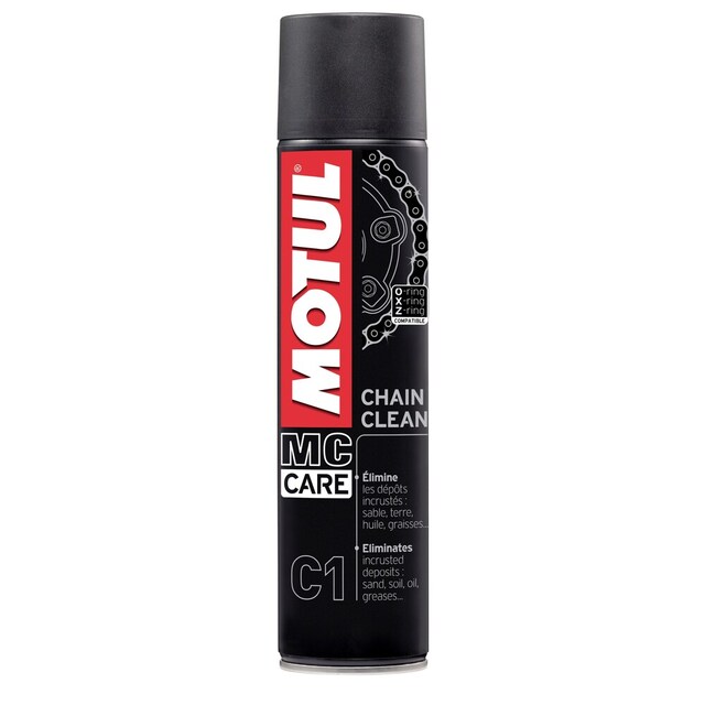 Imagen 0 de Limpiador para cadena de moto C1 400Ml Motul