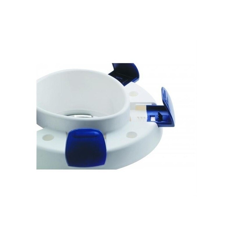 Elevador wc con tapa altura 11 cm ovalado y resistente Clipper Herdegen 2