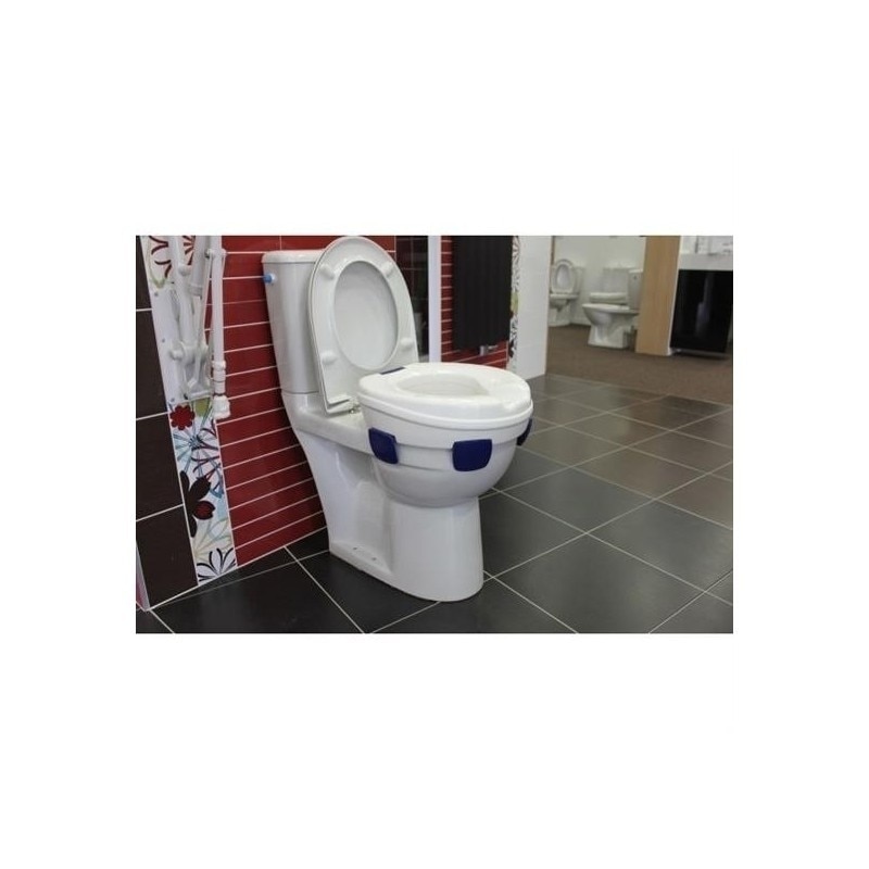 Elevador wc con tapa altura 11 cm ovalado y resistente Clipper Herdegen 5