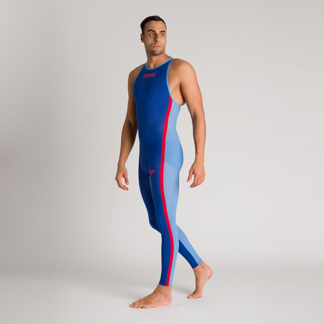 Imagen 3 de Traje de competición de triatlón de hombre Powerskin R-EVO+OW Arena - Azul Océano Azul Océano