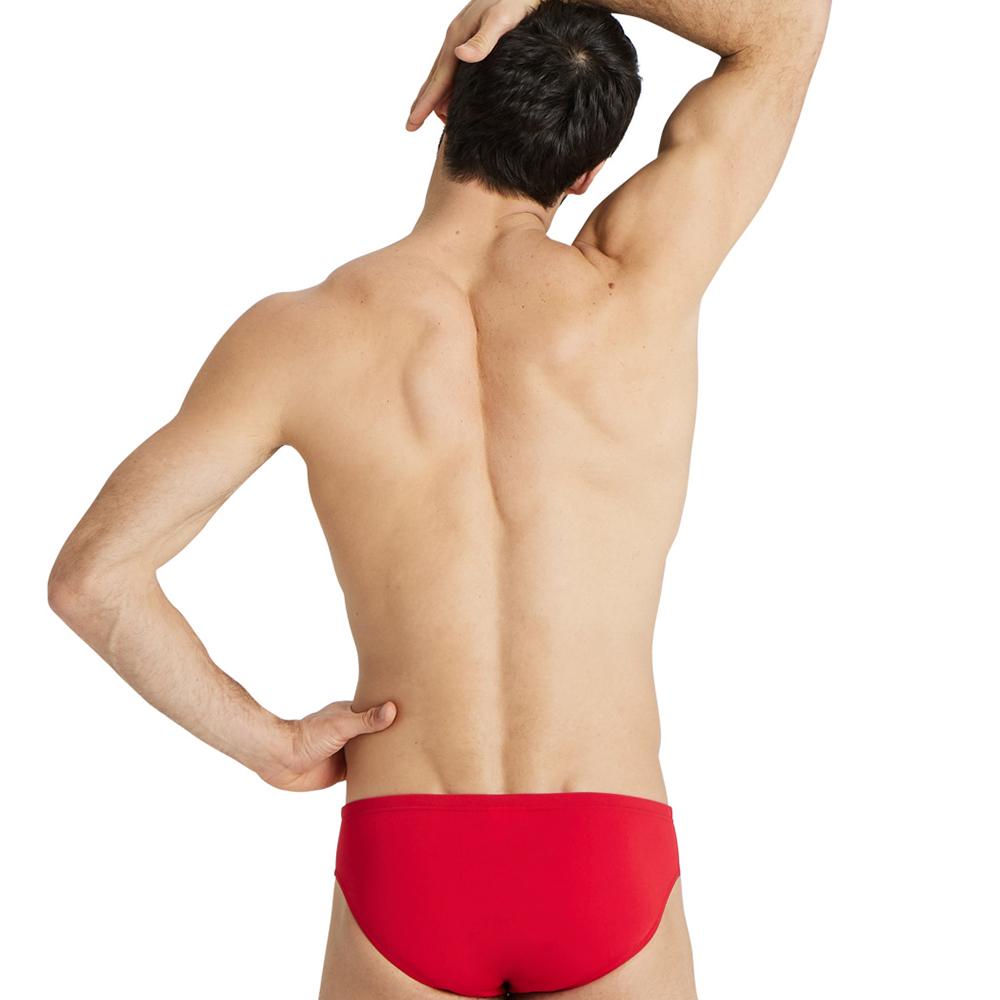 Slip de competición de hombre Team Swim Arena - Rojo Rojo-2