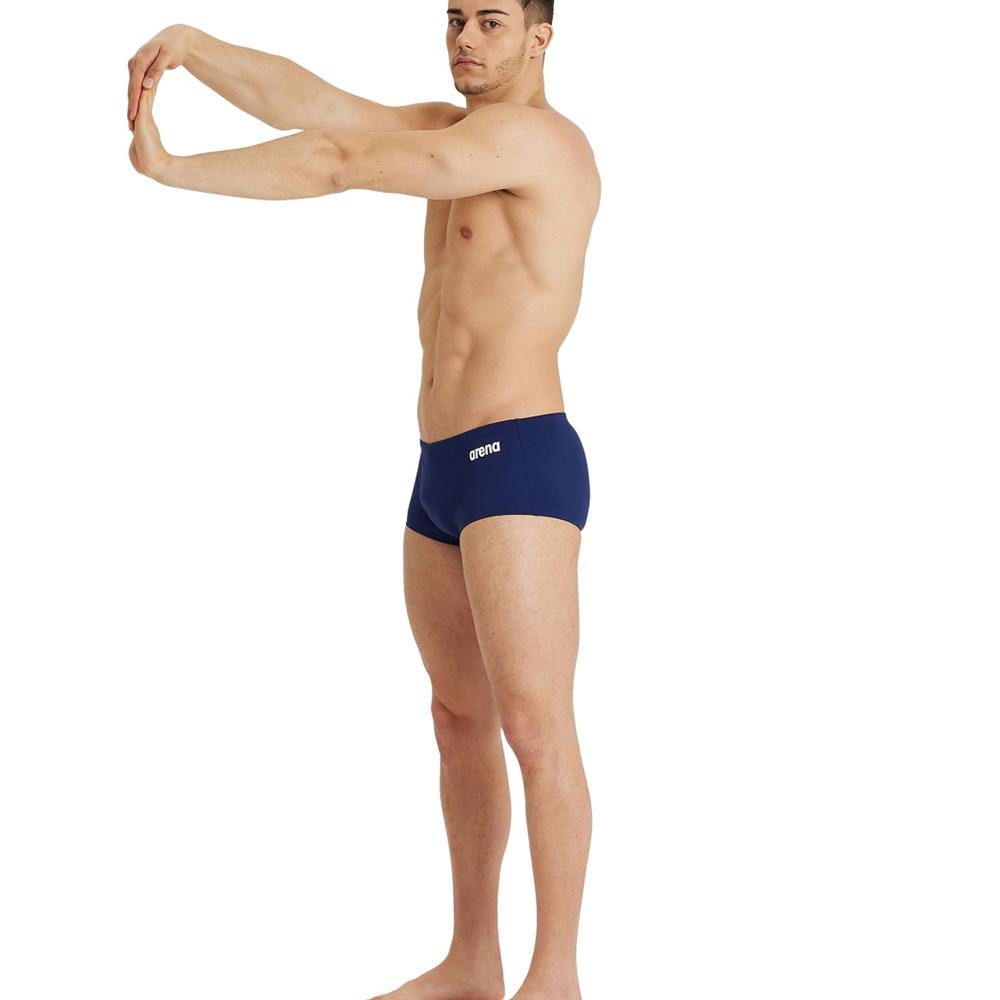 Short de competición de hombre Team Swim Arena - Azul marino Azul marino-3