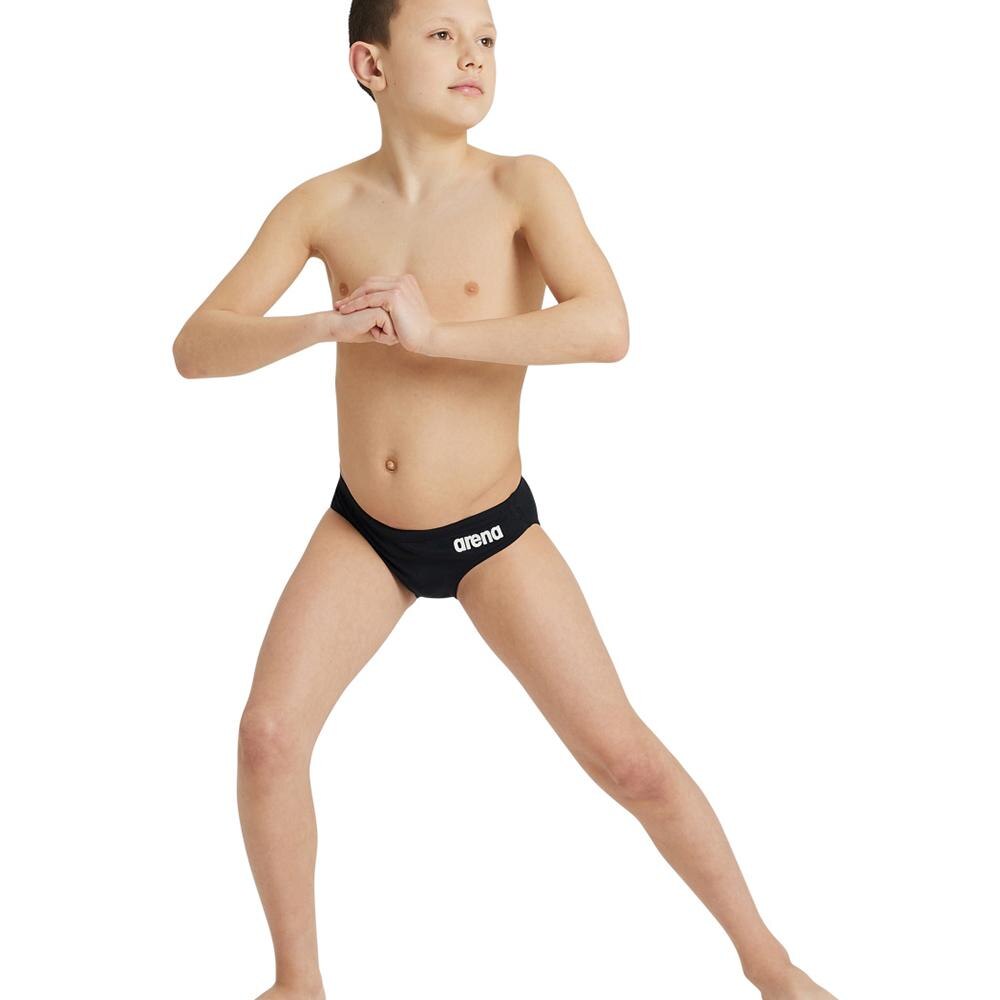 Bañador slip de bebé niño Team Swim Arena - Negro Negro-3